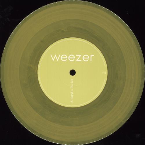 Weezer Island In The Sun - Yellow Vinyl UK 7